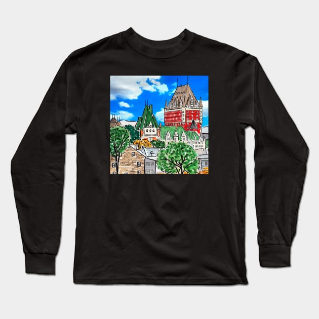 Quebec Long Sleeve T-Shirt by Just beautiful